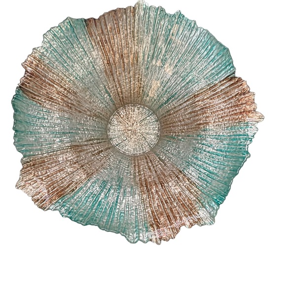 Teal Decorative Bowl home decor - Picture 1 of 3